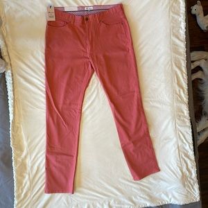 Peter Millar Five Pocket Pant 36x32 Crown NWT $149